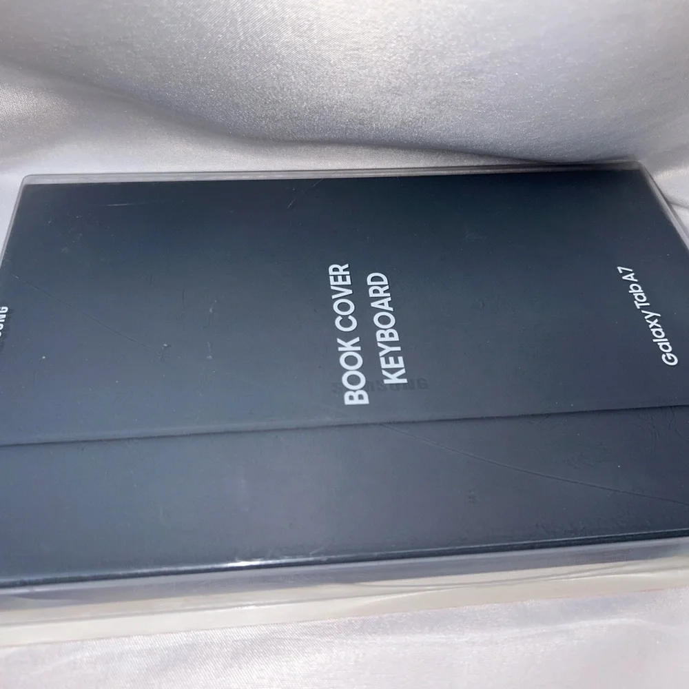 Samsung Gray Tablet with Keyboard Accessory